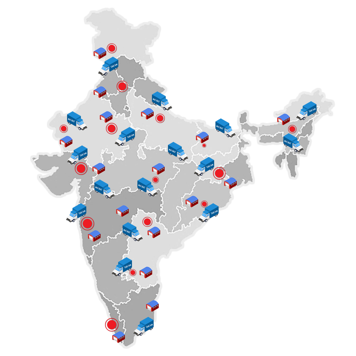 Celcius cold storage in india connects shippers & transporters pan India